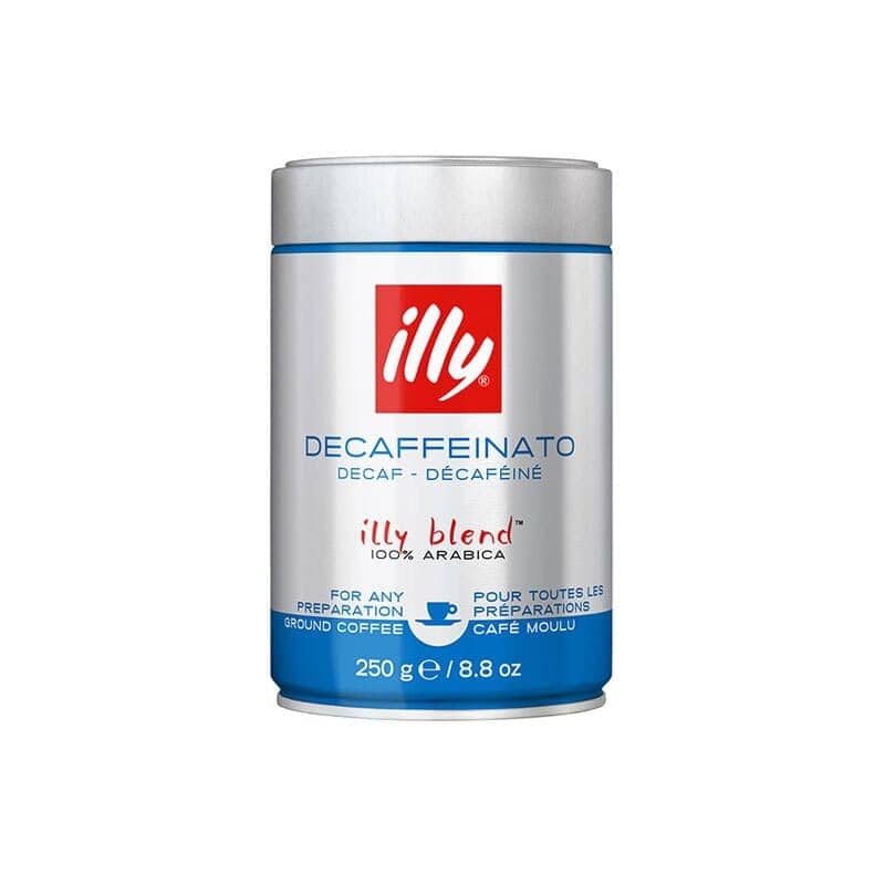 Buy illy Ground Espresso Classico Decaffeinated Coffee Medium Roast