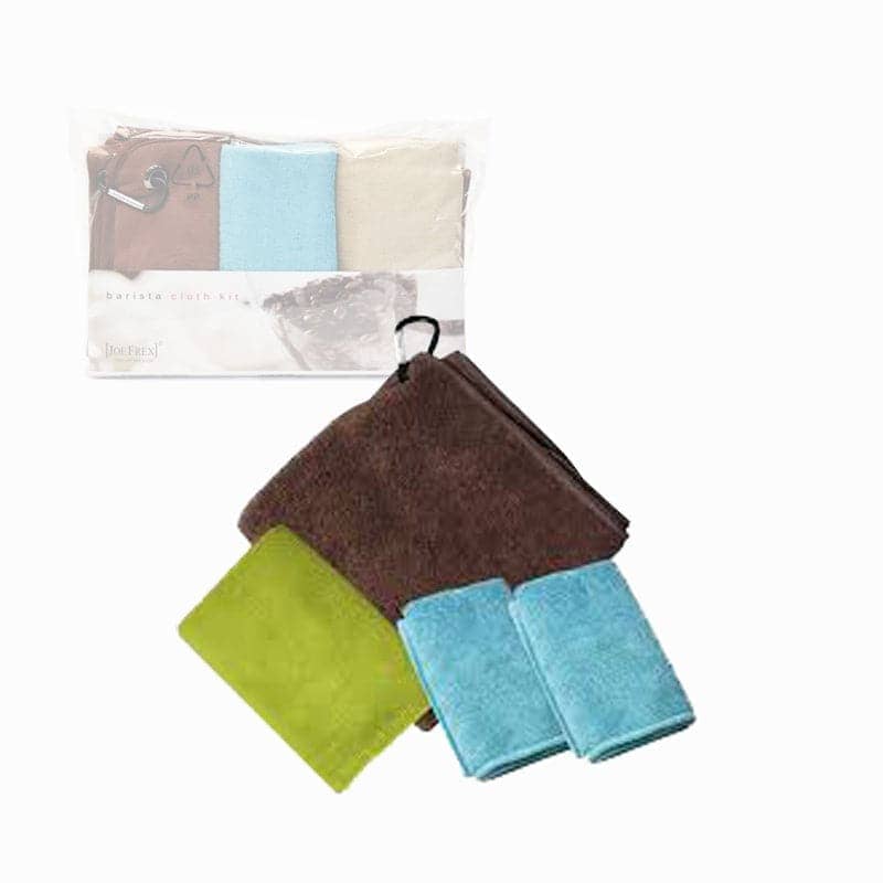 Barista cleaning cloths kit