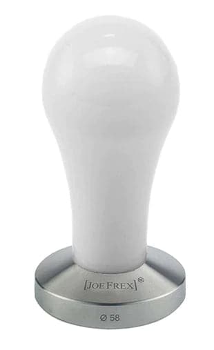 Joe Frex Tamper Complete 53mm Stainless Steel Base - Pop White - Anthony's Espresso
