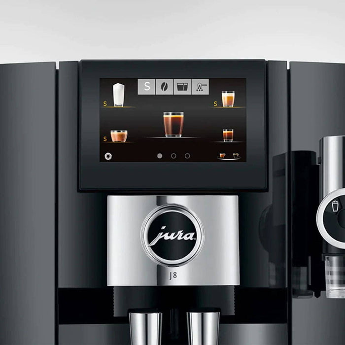 Jura J8 Espresso Machine - Piano Black - Anthony's Espresso