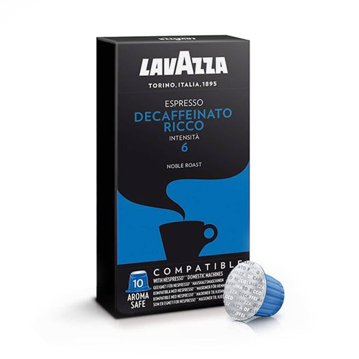 Lavazza Decaffeinato Ricco [Nespresso Original Compatible Capsules] - Anthony's Espresso
