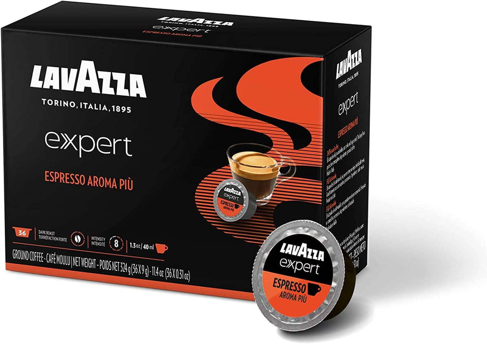 Lavazza Expert Espresso Aroma Piu Capsules (Box of 36) - Anthony's Espresso