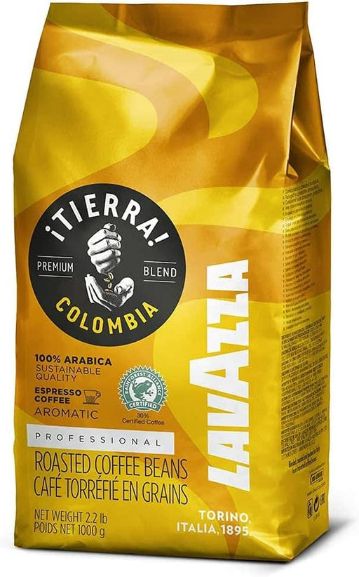Lavazza Tierra Colombia Espresso Whole Beans - 1kg
