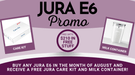 Milk Container and Jura Care Kit Promo - Anthony's Espresso