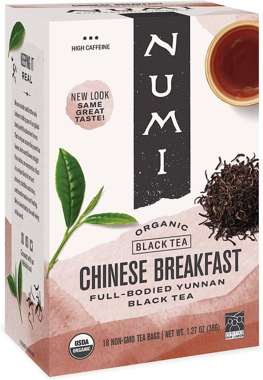 NUMI Chinese Breakfast Tea - 18 Bags