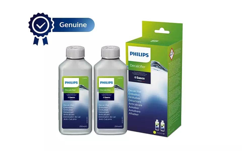 Buy Philips/Saeco Decalcifier 250ml 2 pack Online Anthony’s Espresso