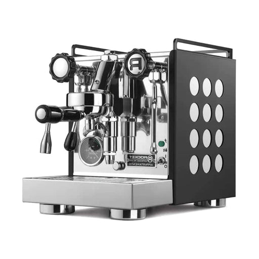 Rocket Appartamento Espresso Machine - Black (White Panel Side)