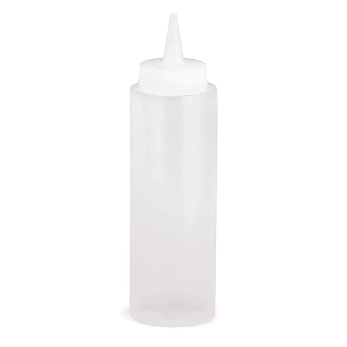 Squeeze Bottle Standard Cone Tip, 236ml, Clear - Anthony's Espresso